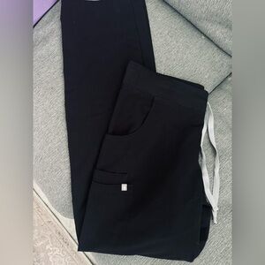 Figs black Livingston scrub pants